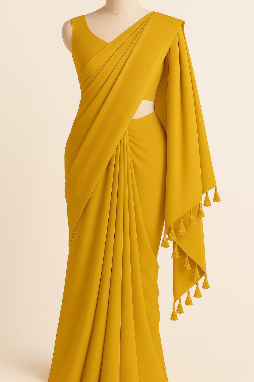 Graceful Weightless Georgette Saree