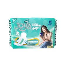 Joya Sanitary Napkin – Ultra Comfort – 8 Pads Pack – Panty/Wings System- 1 Pack