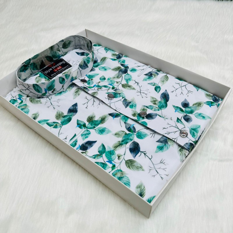 Vibrant Color Digital Print Panjabi