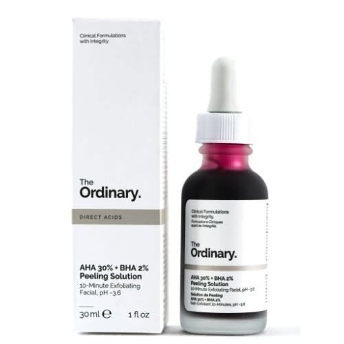 The Ordinary AHA 30 percent BHA 2percent Peeling Solution 30ml
