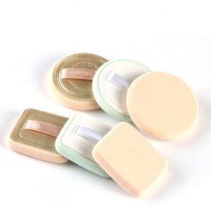 2pcs ribbon powder cosmetic puff replacement (2)
