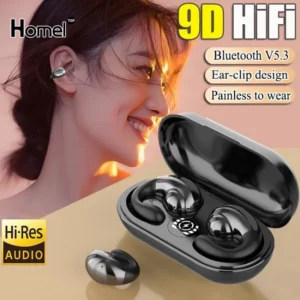 T 75 Wireless Bluetooth 5.3 Earbuds Ear Clip Bone Conduction Headphones Sport Headset (1)