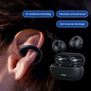 T 75 Wireless Bluetooth 5.3 Earbuds Ear Clip Bone Conduction Headphones Sport Headset (2)