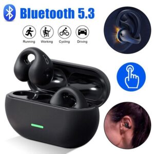 T 75 Wireless Bluetooth 5.3 Earbuds Ear Clip Bone Conduction Headphones Sport Headset (3)