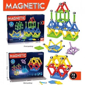 Magnetic-Construction-Learning-toy-education-building-blocks-72PCS-1