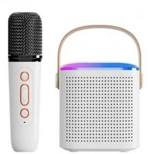 Mini-Karaoke-Machine-Portable-Bluetooth-Speaker-with-Wireless-Microphones-2