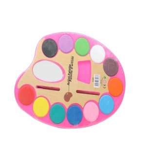 Water-Colors-Plastic-Artist-Palette-with-brush-for-kids-3