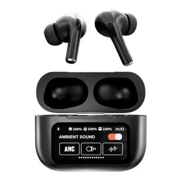 ANC-Earbuds-Touch-Screen-Display-Black-1