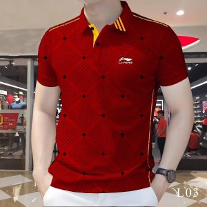 Attractive-Stylish-Polo-Shirt-Red-Shobe-Pai