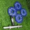 Blue-Dumbbell-Plate-5-kg-with-Stick-2