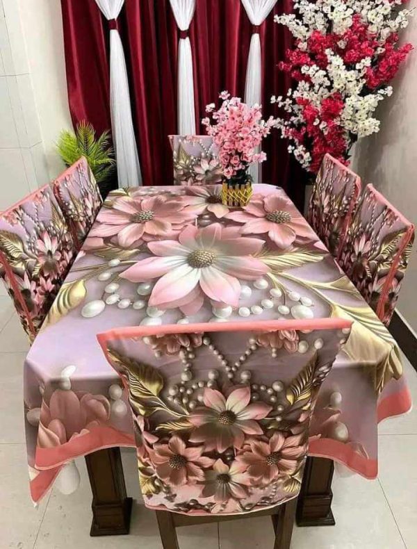 China-Premium-3D-Print-Table-Cloth-Set-21