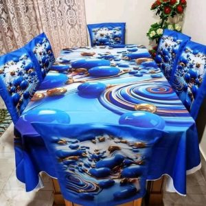 China-Premium-3D-Print-Table-Cloth-Set