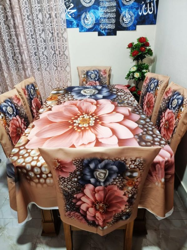 China-Premium-3D-Print-Table-Cloth-Set-4