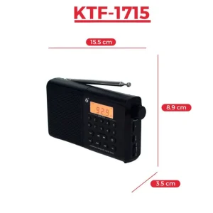 KTF-1715-Bluetooth-TF-Card-FMMWSW-3-Bands-Radio-Clock-Supported-Digital-Display-Speaker-1