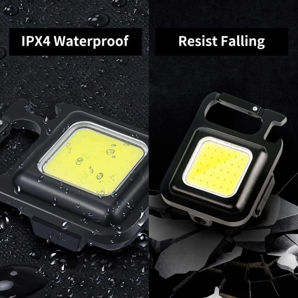 Multi-functional-Outdoor-Keychain-Light-with-800Lm-COB-and-3-Lighting-Modes-for-Camping-Hiking-and-Emergencies-2