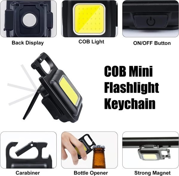 Multi-functional-Outdoor-Keychain-Light-with-800Lm-COB-and-3-Lighting-Modes-for-Camping-Hiking-and-Emergencies-9