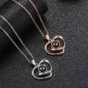 Pure-Silver-Heart-Projection-100-Hundred-Languages-I-Love-You-Necklace-Pendant-1