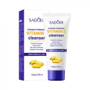 SADOER-Evening-Primrose-Vitamin-E-Moisturizing-Deep-Cleansing-Facial-Cleanser-100g-1