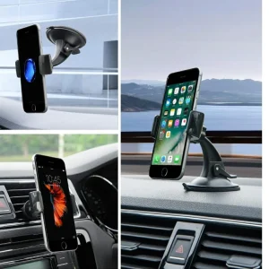 Universal-Premium-DH17-Gravity-Linkage-In-Car-Phone-Holder-2