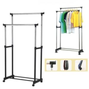 Double-Pole-Telescopic-Clothes-Rack-2